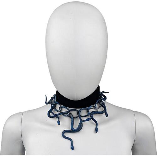 Чокер-колье Медуза Горгона SETA Decor 21-607BLK-BL