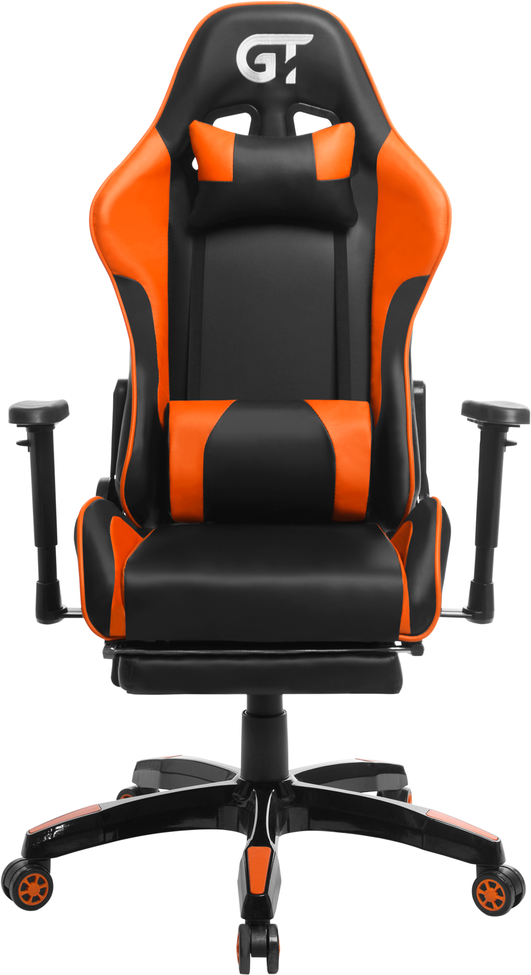 Кресло геймерское GT Racer X-2525-F Black/Orange