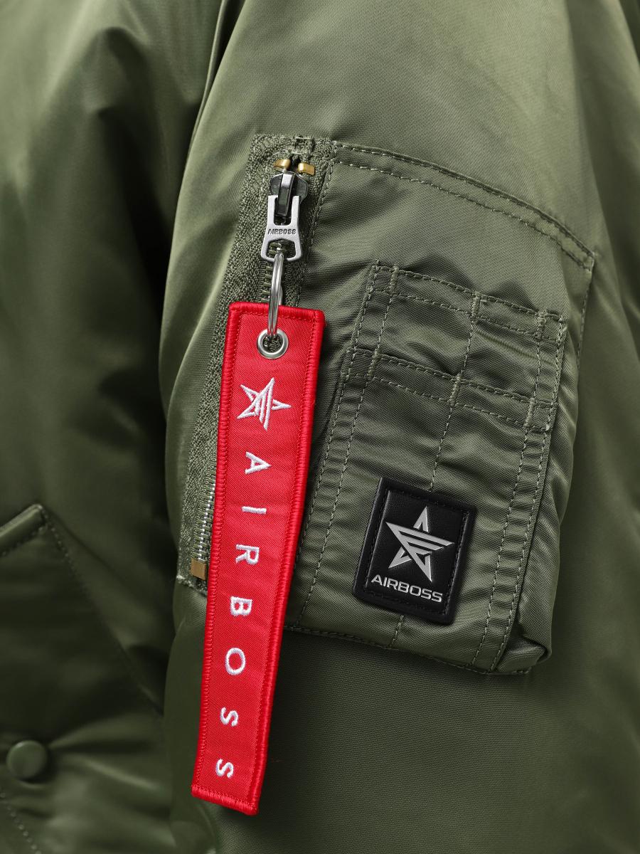 Куртка-бомбер Airboss MA-1 Flight Jacket NEW GEN L Зелений (123255) - фото 7 Куртка-бомбер Airboss MA-1 Flight Jacket NEW GEN L Зелений (123255) - фото 7