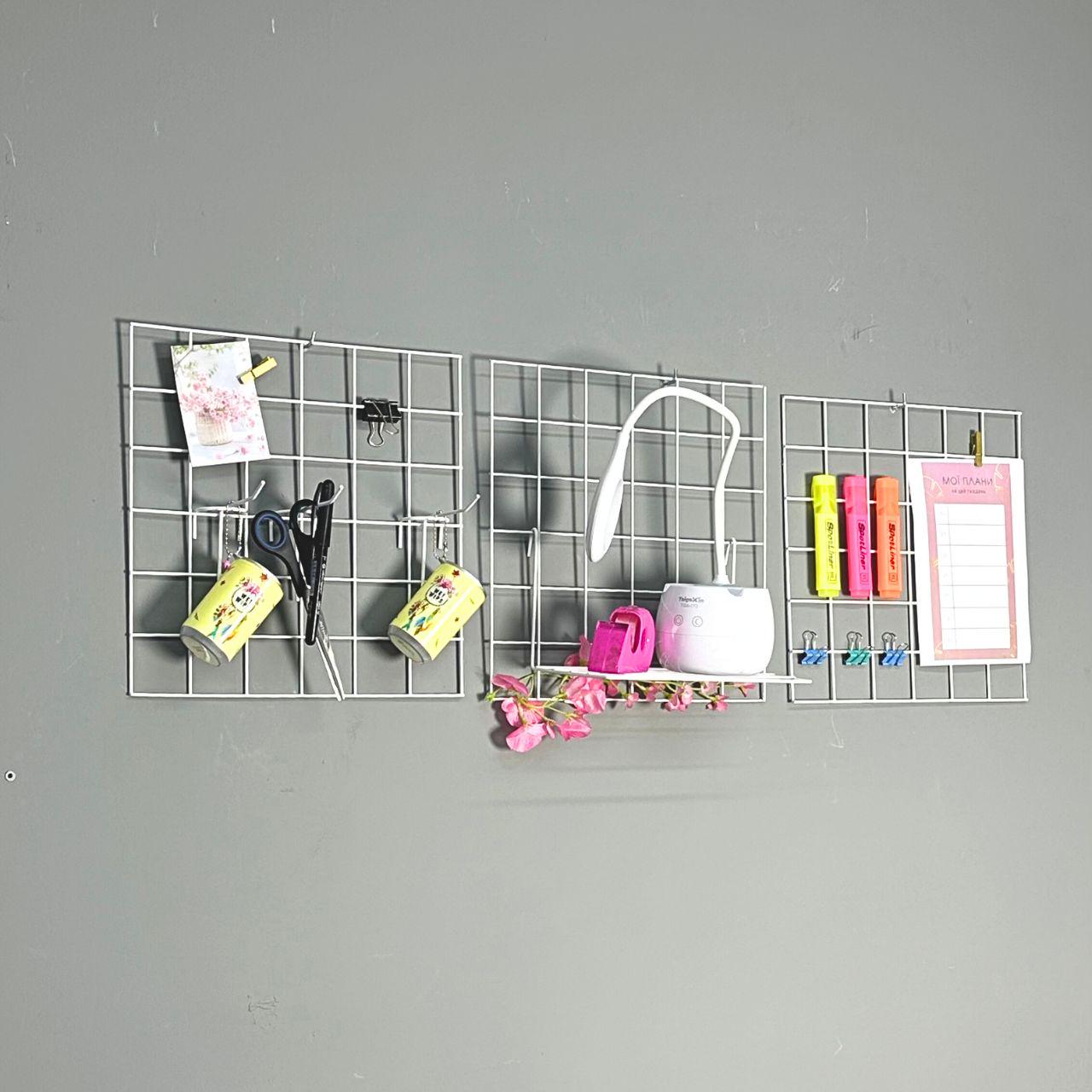 Мудборд металлический 30x30 см 3 шт. Белый - фото 1 Мудборд металлический 30x30 см 3 шт. Белый - фото 1