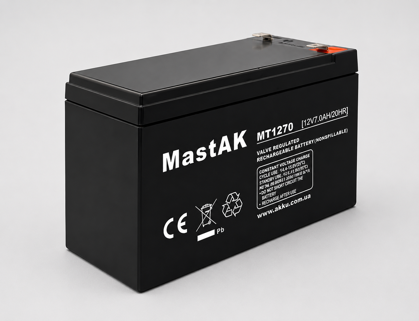 Аккумулятор MastAK MT1270 12V 7 Ah (185156) Аккумулятор MastAK MT1270 12V 7 Ah (185156)