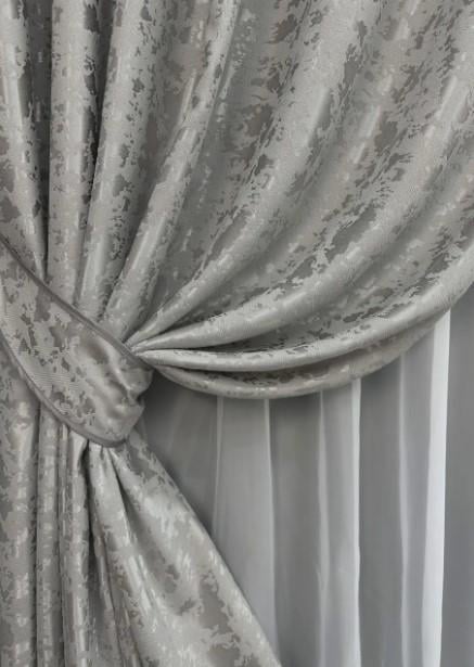 Ткань для штор лен Pavliani VO Серый (1714ш) - фото 5 Ткань для штор лен Pavliani VO Серый (1714ш) - фото 5