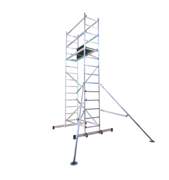 Вышка-тура с площадкой ВТ6 алюминиевая - фото 3 Вышка-тура с площадкой ВТ6 алюминиевая - фото 3