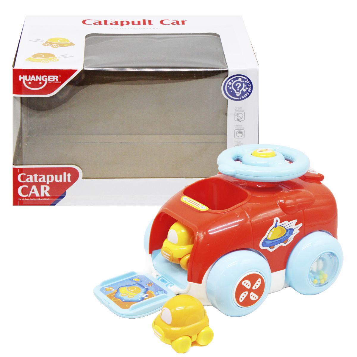 Машинка Catapult Car с запуском Красный (211841)