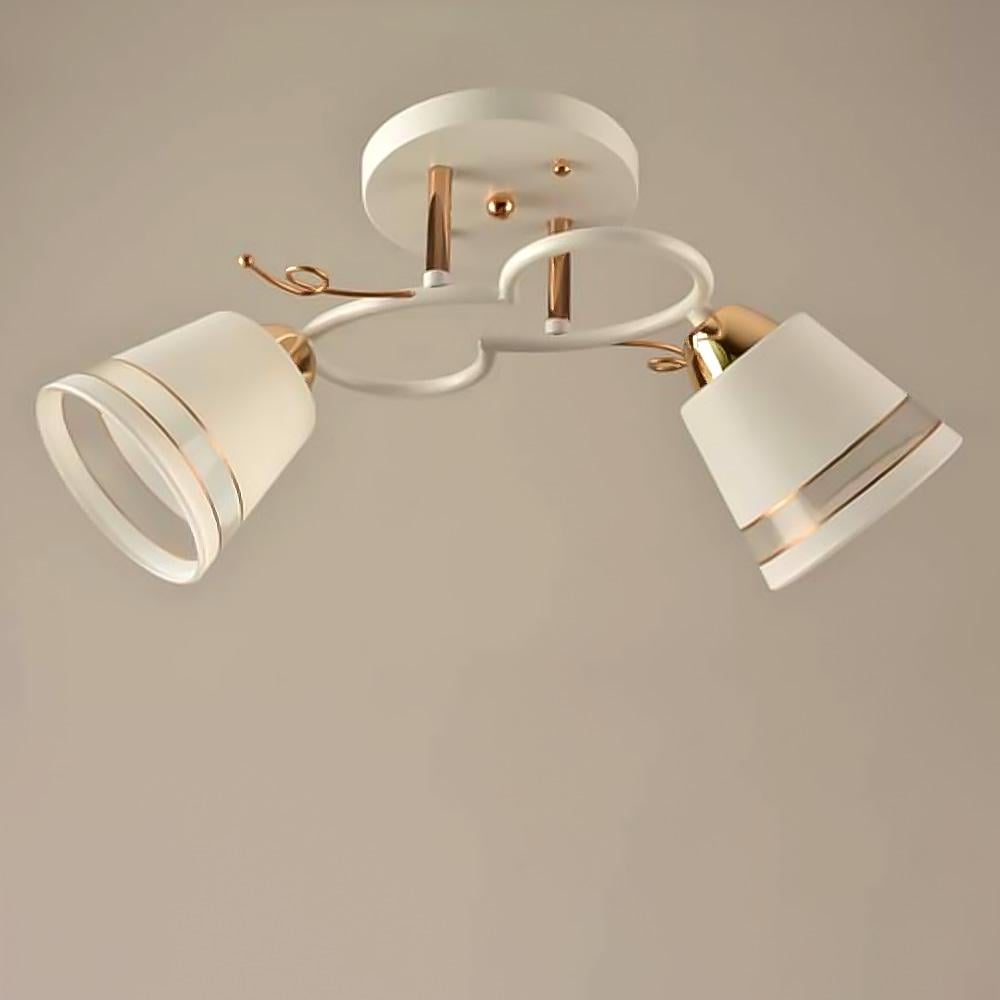 Люстра потолочная Light House SRS-19031/2 Белый/Золотой