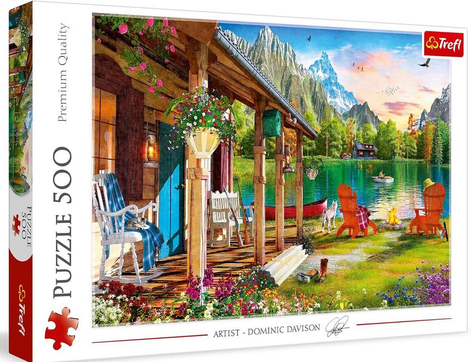 Пазл Trefl Домик в лесу 500 эл.