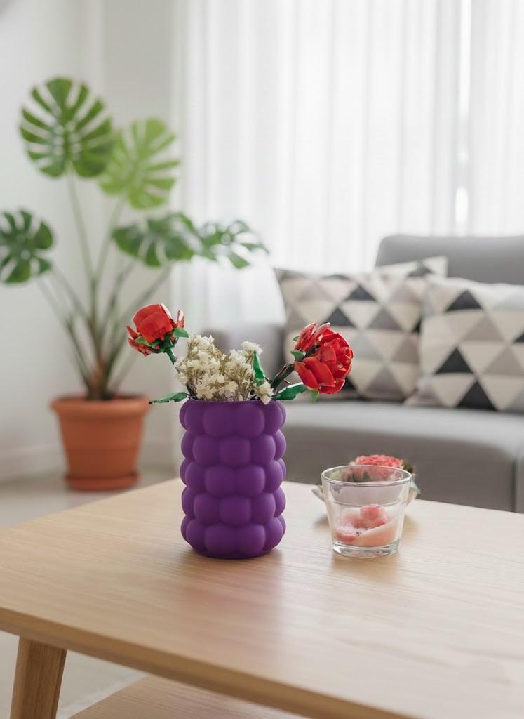 Ваза геометрическая для дома и фотосессий Фиолетовый (2893475281) Ваза геометрическая для дома и фотосессий Фиолетовый (2893475281)
