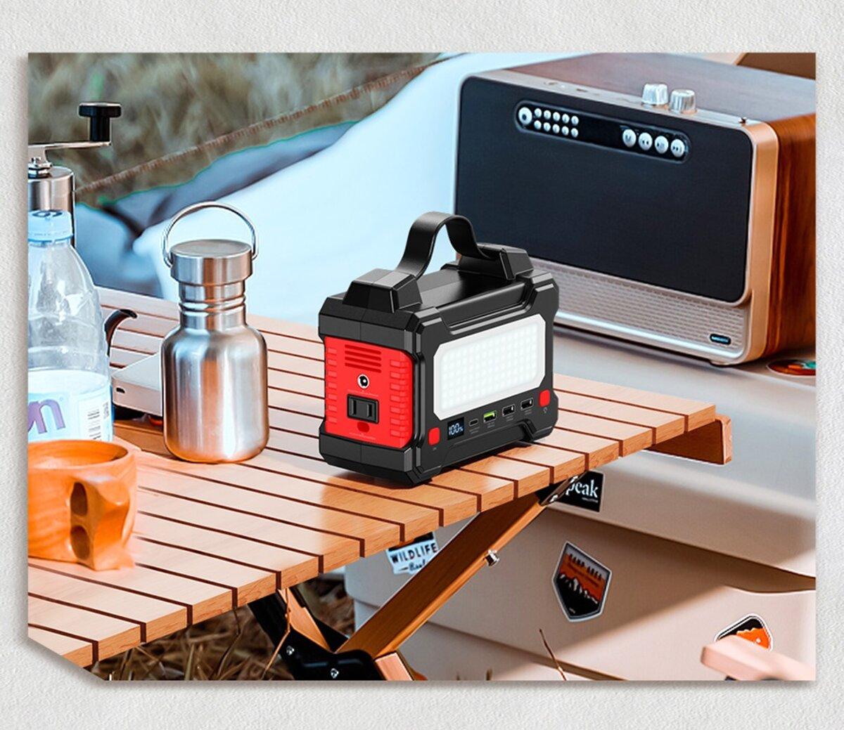 Зарядна станція портативна REMAX Tank Series Multifunctional Portable Power Station RPP-325 150W 36000mAh - фото 3