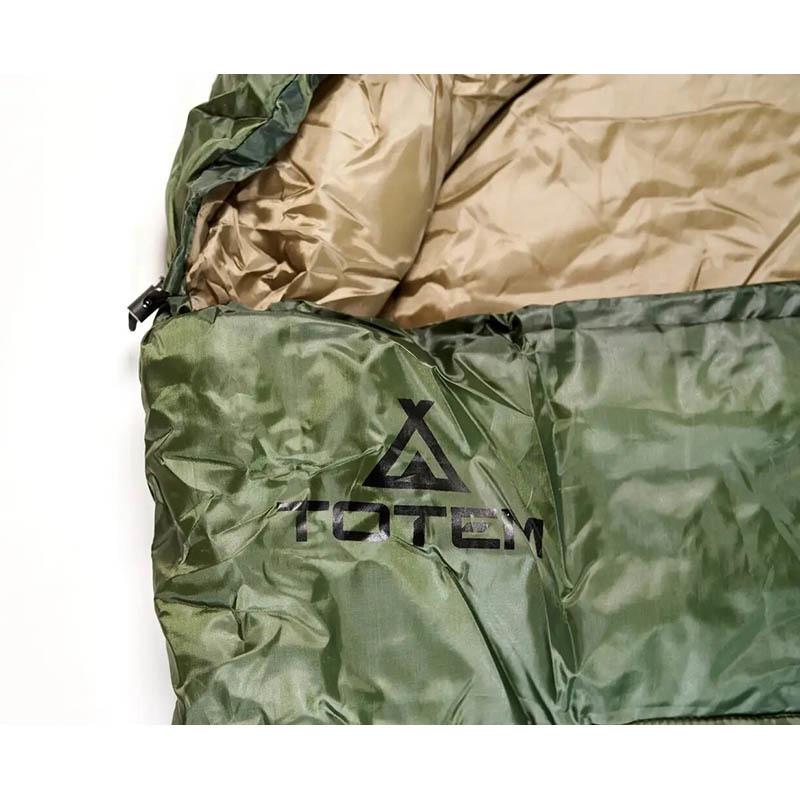 Спальный мешок Totem Hunter XXL левый 220x90-55 см Olive (UTTS-005-L) - фото 5