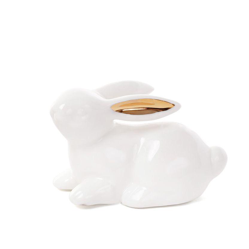 Декоративная фигурка BonaDi Кролик лежит 4 см (872-804)