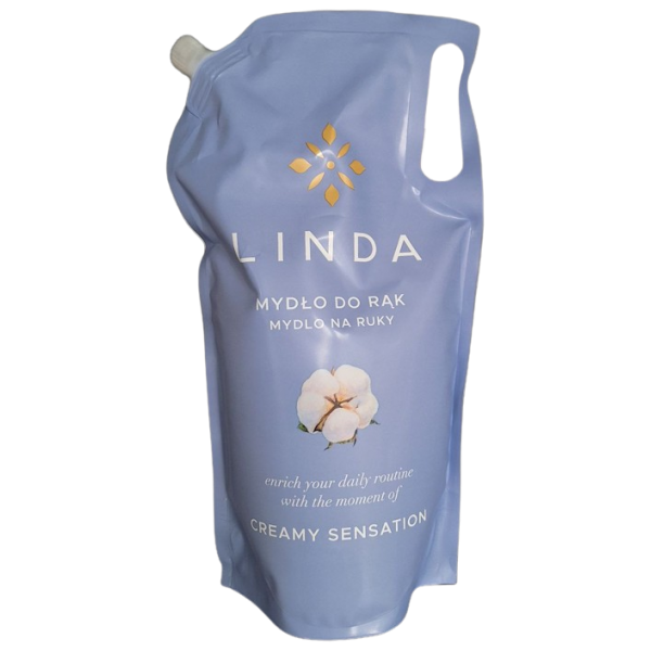 Крем-мыло жидкое Linda Хлопок 1 л (252627)
