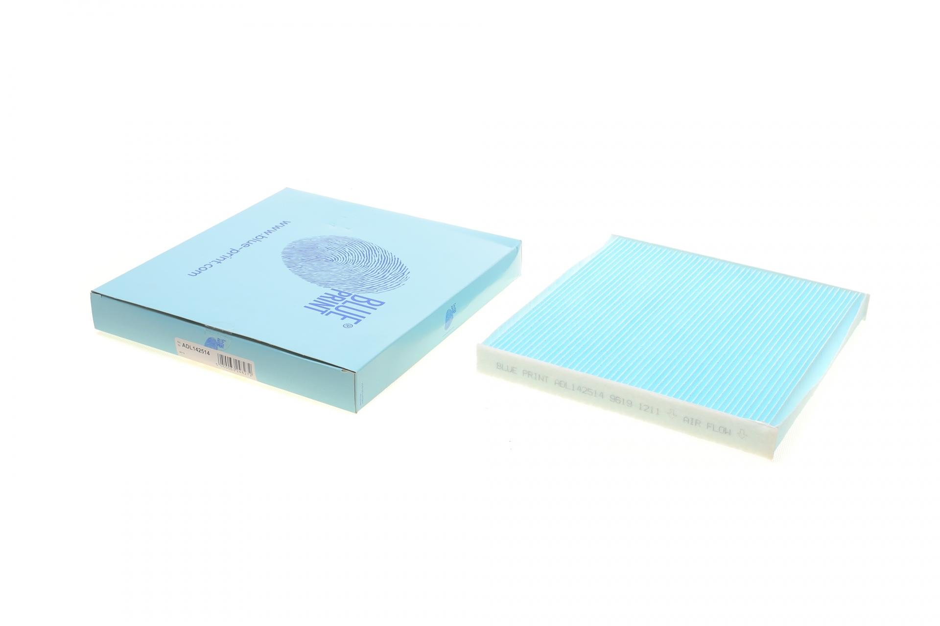 Фильтр салона BLUE PRINT для Fiat Ducato/Citroen Jumper/Peugeot Boxer 06- (ADL142514)