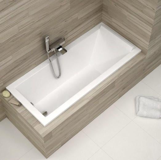 Ванна акриловая Duravit Starck встраиваемая 190x90 см Белый