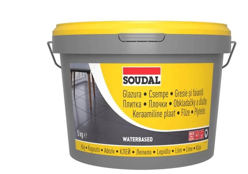 Суперклей для плитки SOUDAL 24А 5 кг 2 шт. (000030000024050000) Суперклей для плитки SOUDAL 24А 5 кг 2 шт. (000030000024050000)