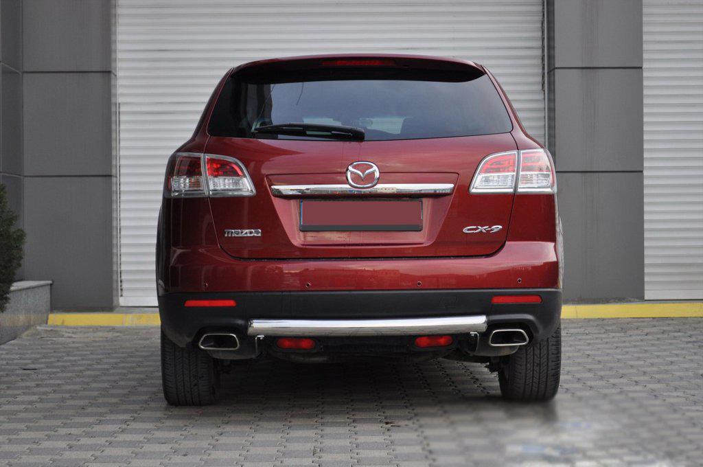 Задняя дуга AK002 CAN для Mazda CX-9 2007-2016 гг. нержавеющая сталь Хром