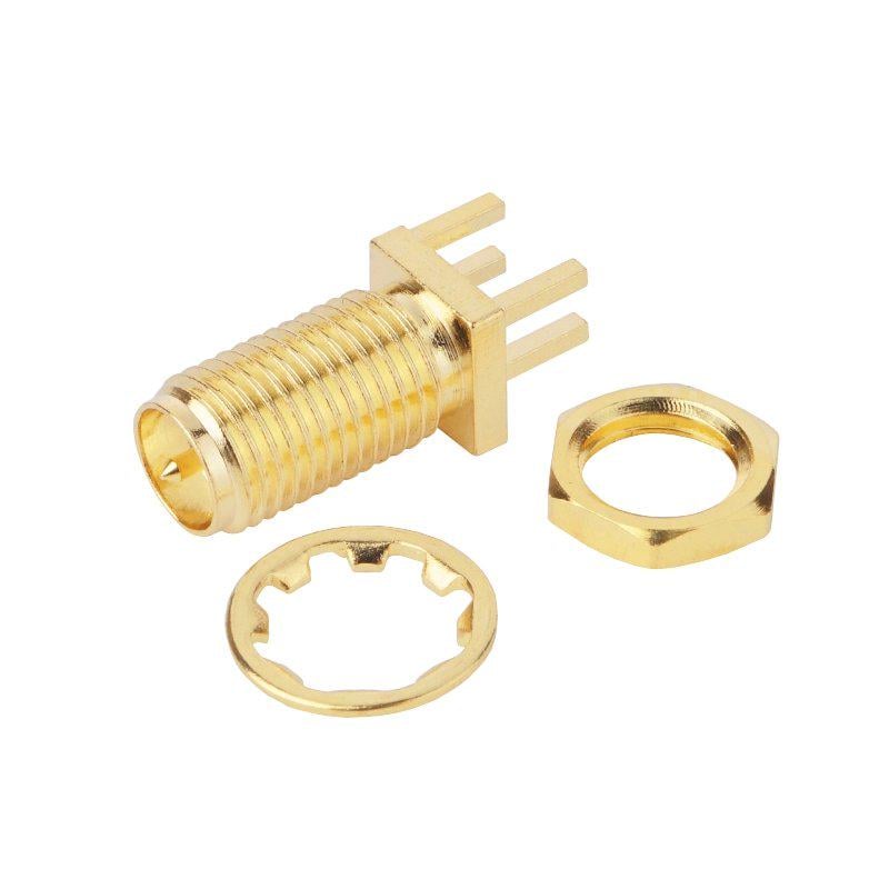 Гнездо RP-SMA HM-436 монтажное (A145053) Гнездо RP-SMA HM-436 монтажное (A145053)
