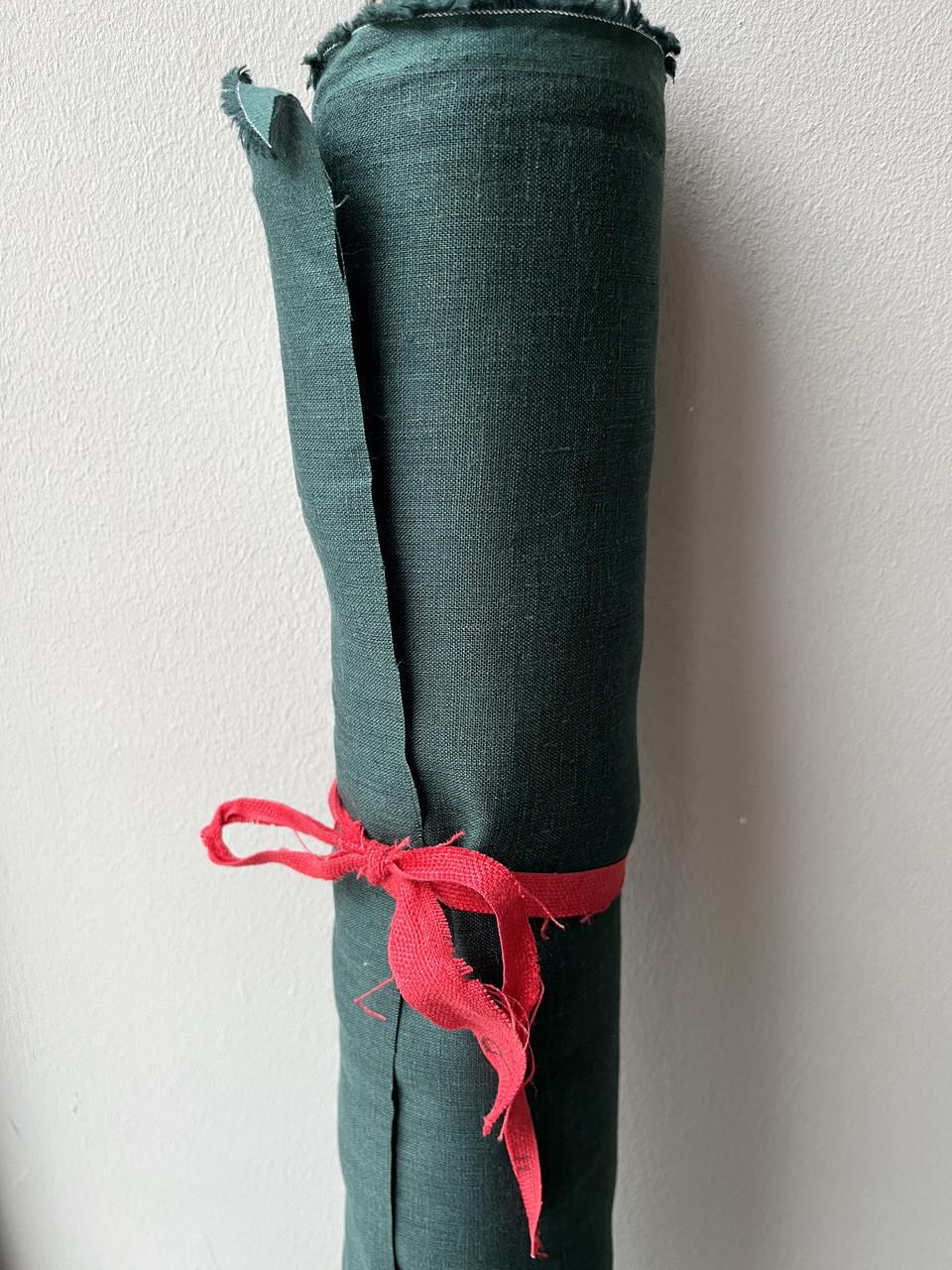 Тканина LINEN PLUS LINET-1550 100% льон 150 см Зелений