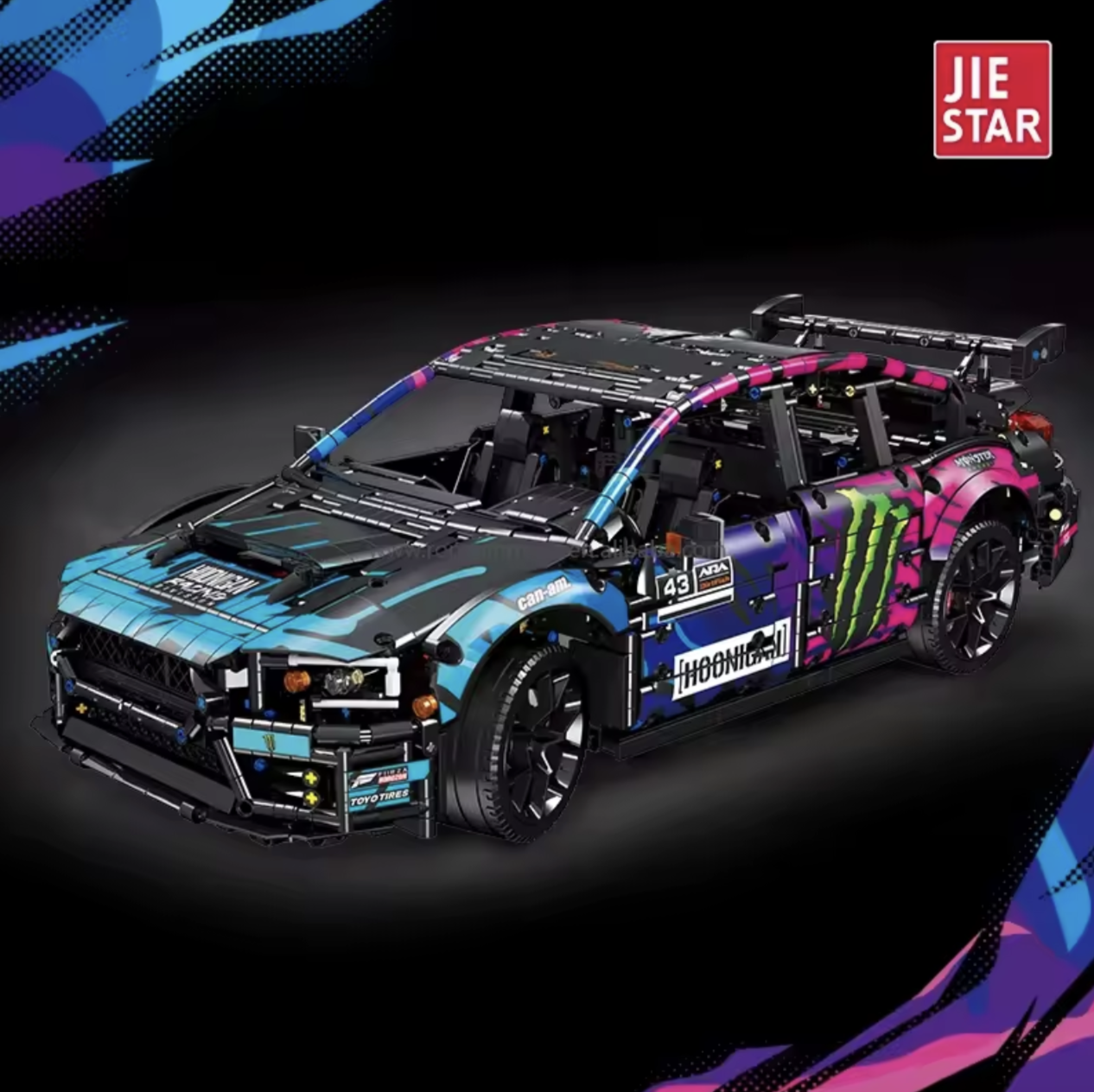 Конструктор JIE STAR Subaru WRX STI на радіокеруванні 2978 деталей - фото 3 Конструктор JIE STAR Subaru WRX STI на радіокеруванні 2978 деталей - фото 3