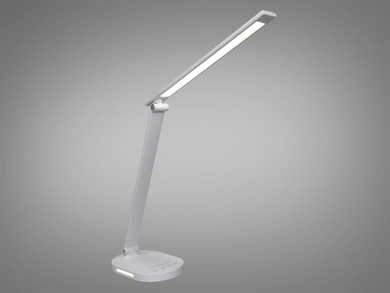 Настільна лампа з нічником світлодіодна 5503WH-LS 6W Білий (2140355302) - фото 2 Настільна лампа з нічником світлодіодна 5503WH-LS 6W Білий (2140355302) - фото 2