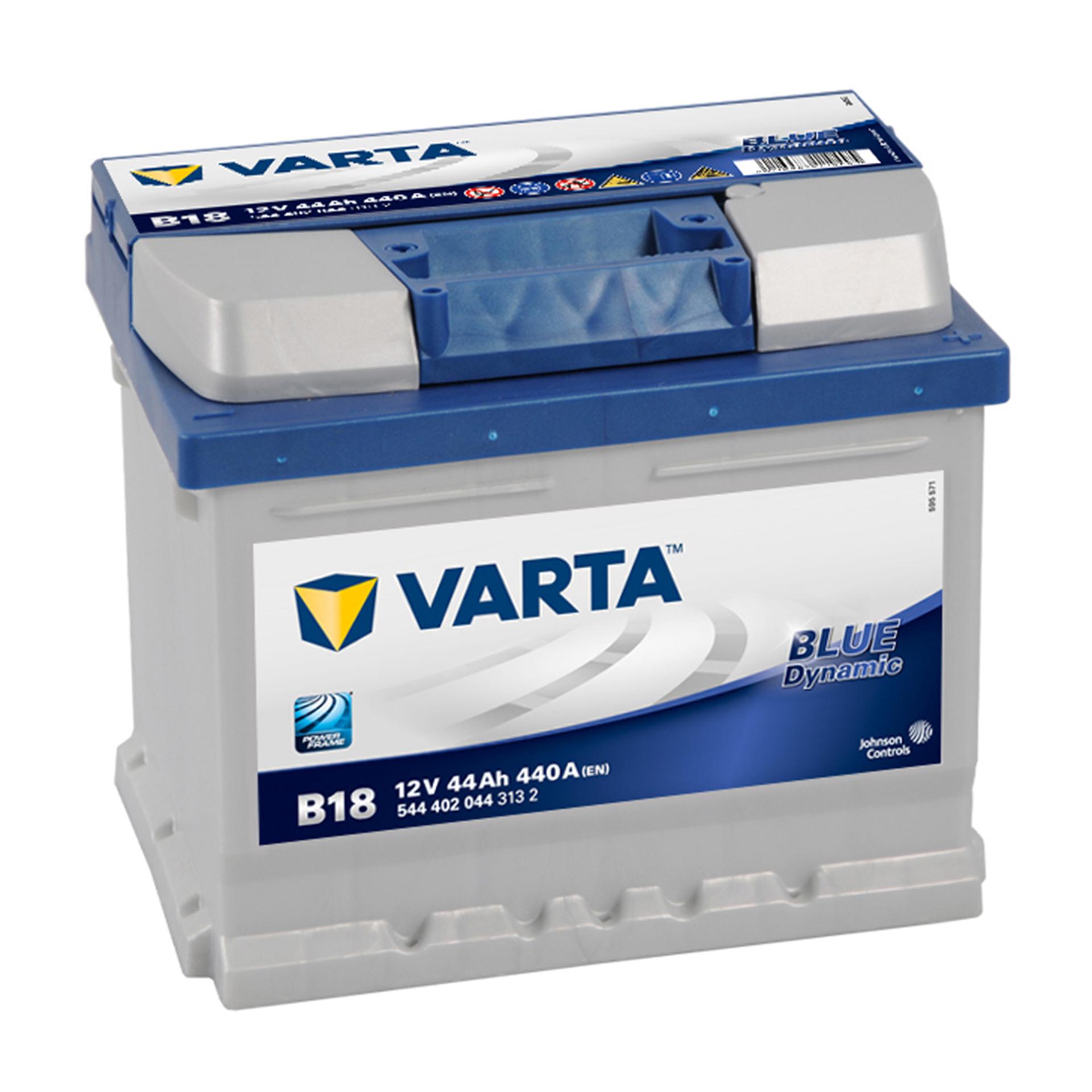 Акумулятор Varta Blue Dynamic 4445 Ah/12V 0 плюс праворуч