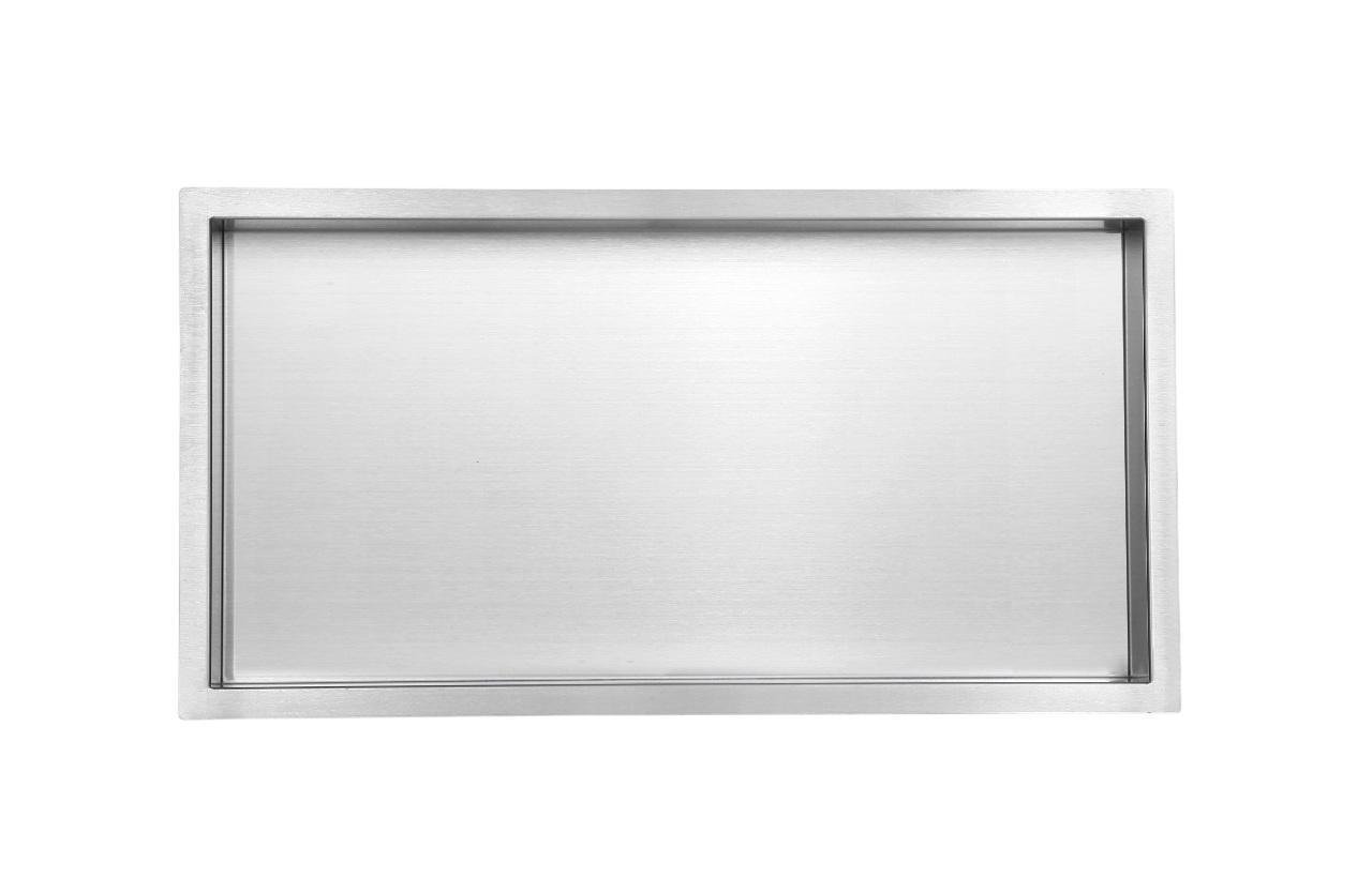 Полка-ниша для ванной комнаты MIXXUS Premium NICHE-0102 из нержавеющей стали (MI6679) - фото 2 Полка-ниша для ванной комнаты MIXXUS Premium NICHE-0102 из нержавеющей стали (MI6679) - фото 2