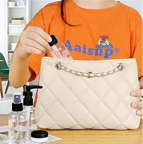 Дорожный набор для косметики 7 предметов Black - фото 2 Дорожный набор для косметики 7 предметов Black - фото 2