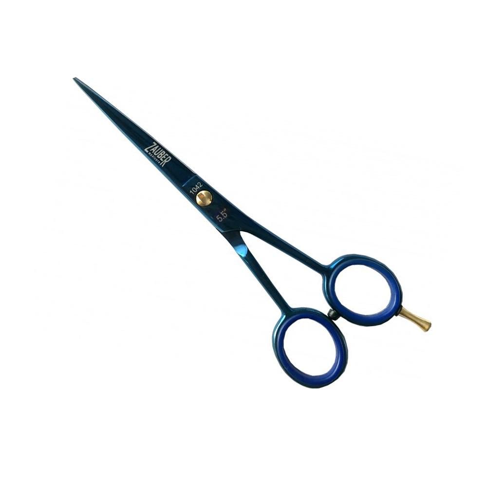Ножницы парикмахерские Zauber-manicure Синий (1042-60)