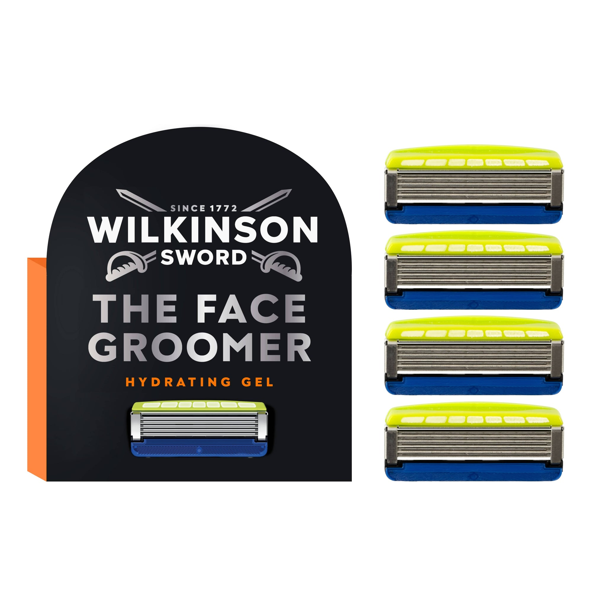 Сменные кассеты для бритья Wilkinson Sword Hydro 5 SKIN protection 4в1 4 шт. с зеленым чаем