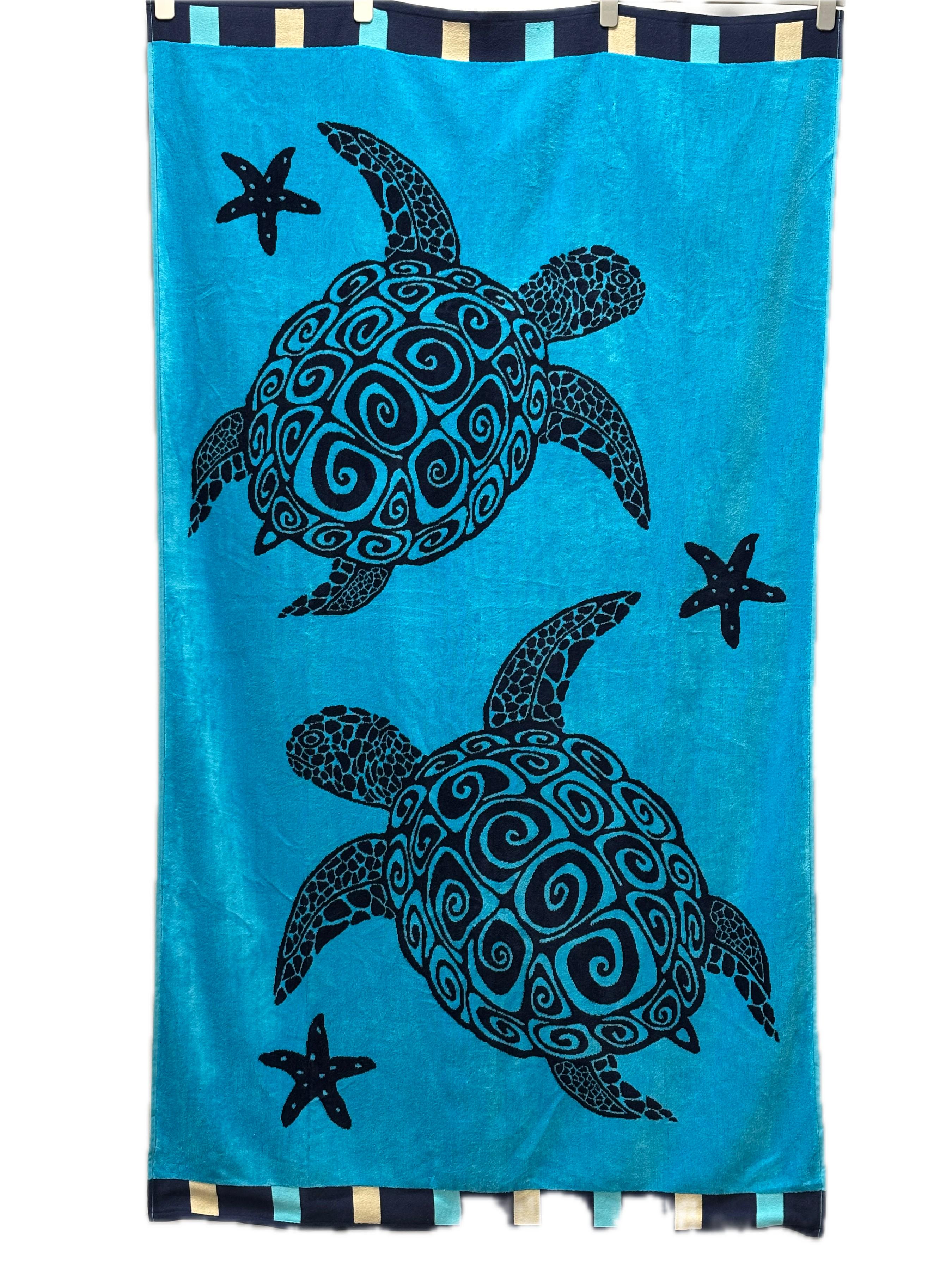 Полотенце пляжное Le Comptoir de la plage Bellia 100x175 см One size Голубой (ZIK0000028132)