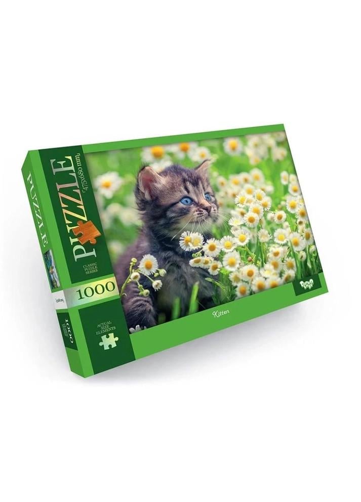 Пазлы детские Danko Toys Kitten 475х680 мм 1000 элементов (C1000-12-03) Пазлы детские Danko Toys Kitten 475х680 мм 1000 элементов (C1000-12-03)