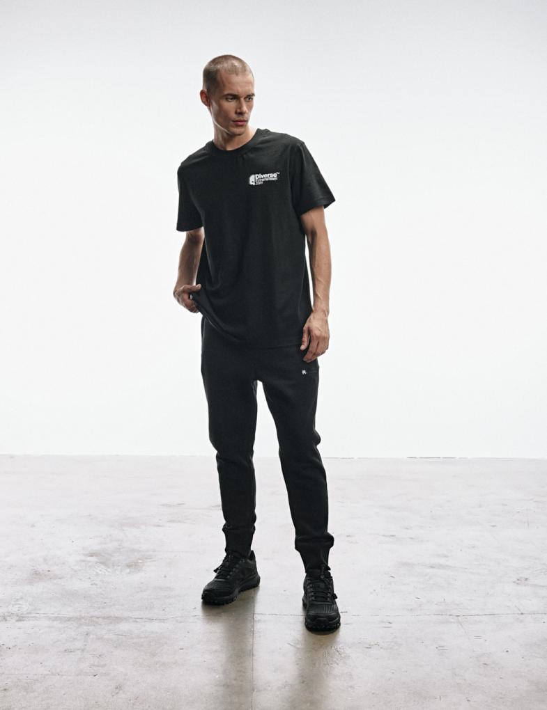 Футболка мужская Diverse Dext CMBT Tee M Черный (5905384049506)