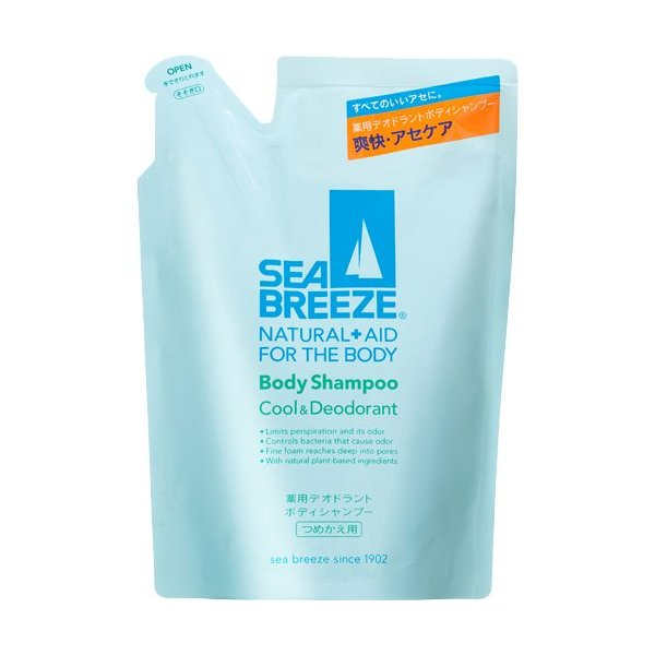 Шампунь для тіла Sea Breeze Shiseido з охолоджуючим та дезодоруючим ефектом  400 мл (887460)