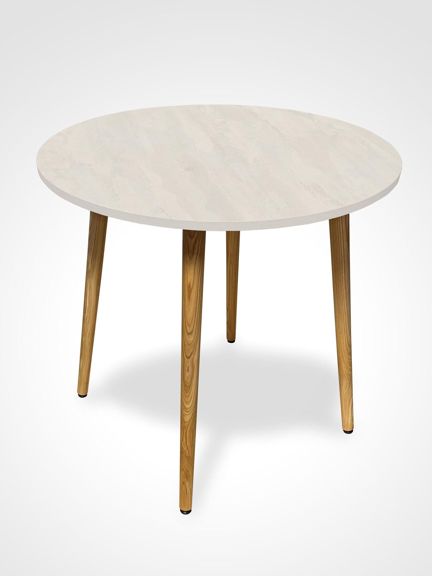 Обеденный стол Fusion furniture Раунд 800 Шелковый камень Обеденный стол Fusion furniture Раунд 800 Шелковый камень
