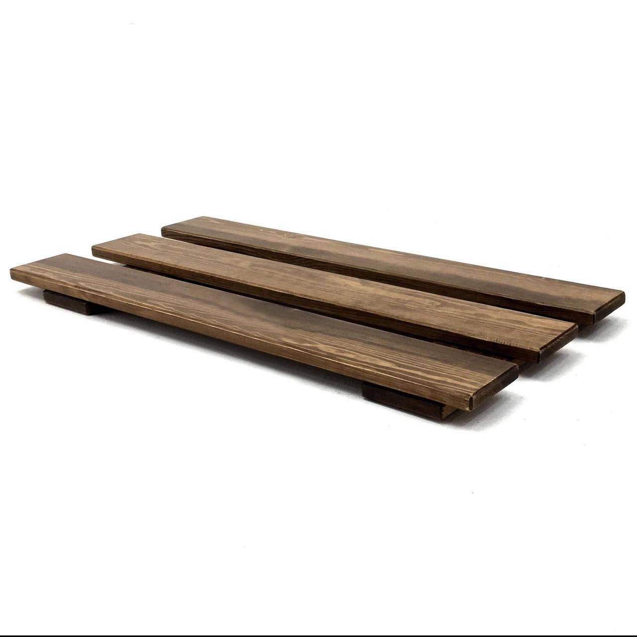 Решетка на ванну из дерева Пондом Сепия (РНО-001008)