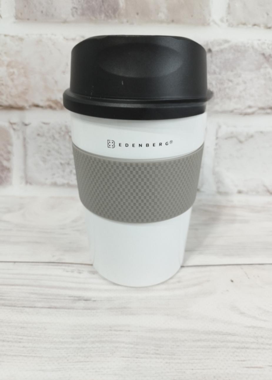 Термокружка Edenberg EB-639-W вакуумная нержавеющая сталь 330 мл Белый (EB-639-W)