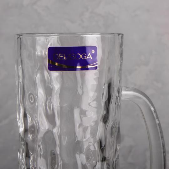 Набор бокалов для пива Elisey Хмельная жемчужина 400 мл 2 шт. - фото 2