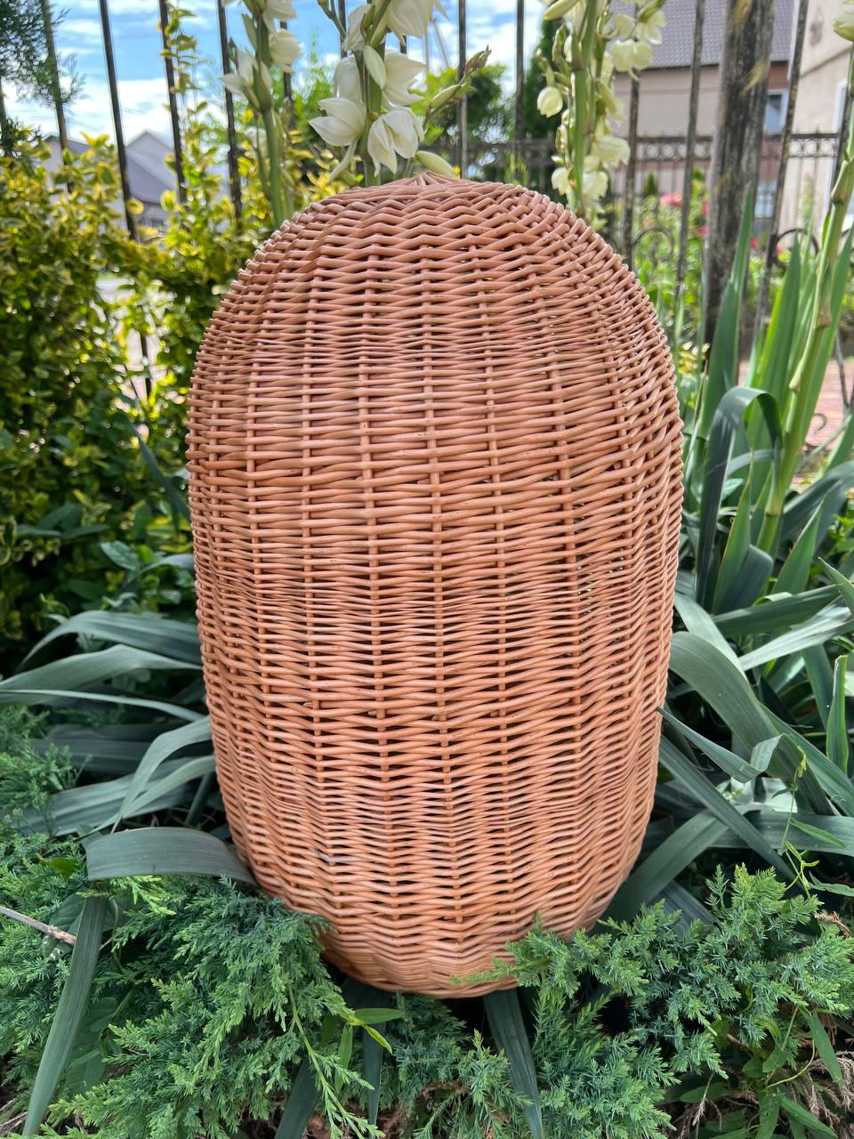 Люстра из лозы Сімейний Затишок 45х30 см - фото 2 Люстра из лозы Сімейний Затишок 45х30 см - фото 2