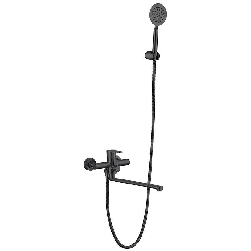 Смеситель для ванны Zerix DAX-006 EURO SUS304 Black (ZX4816)