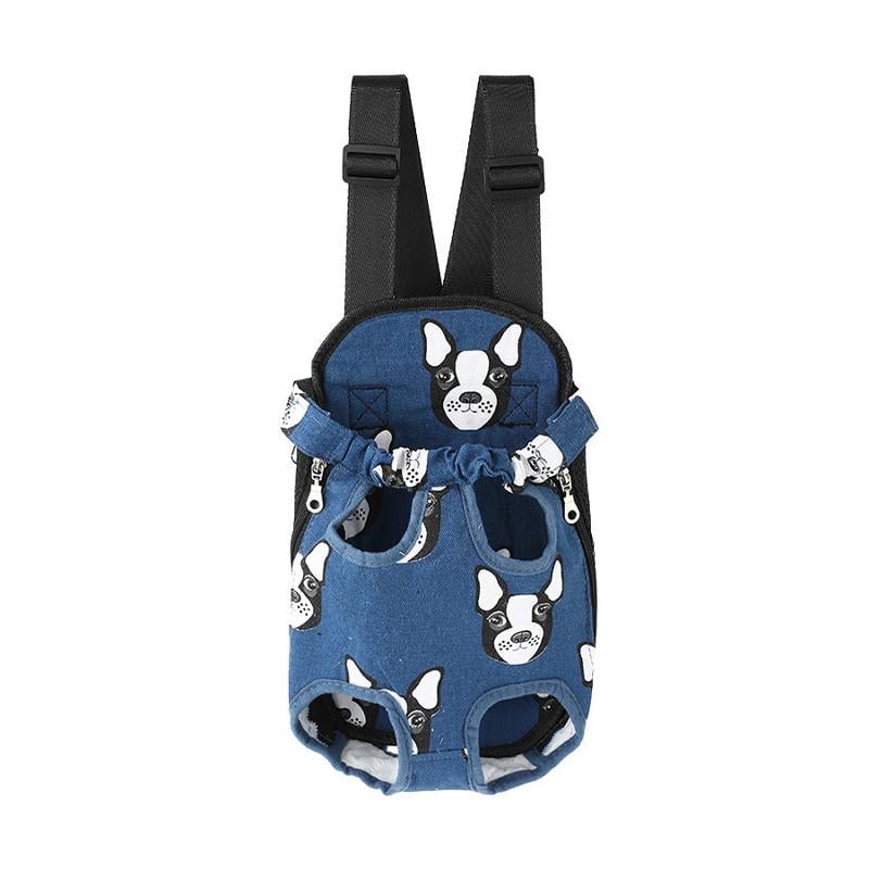 Рюкзак-кенгуру для животных Lesko SY210814 Dog M Blue