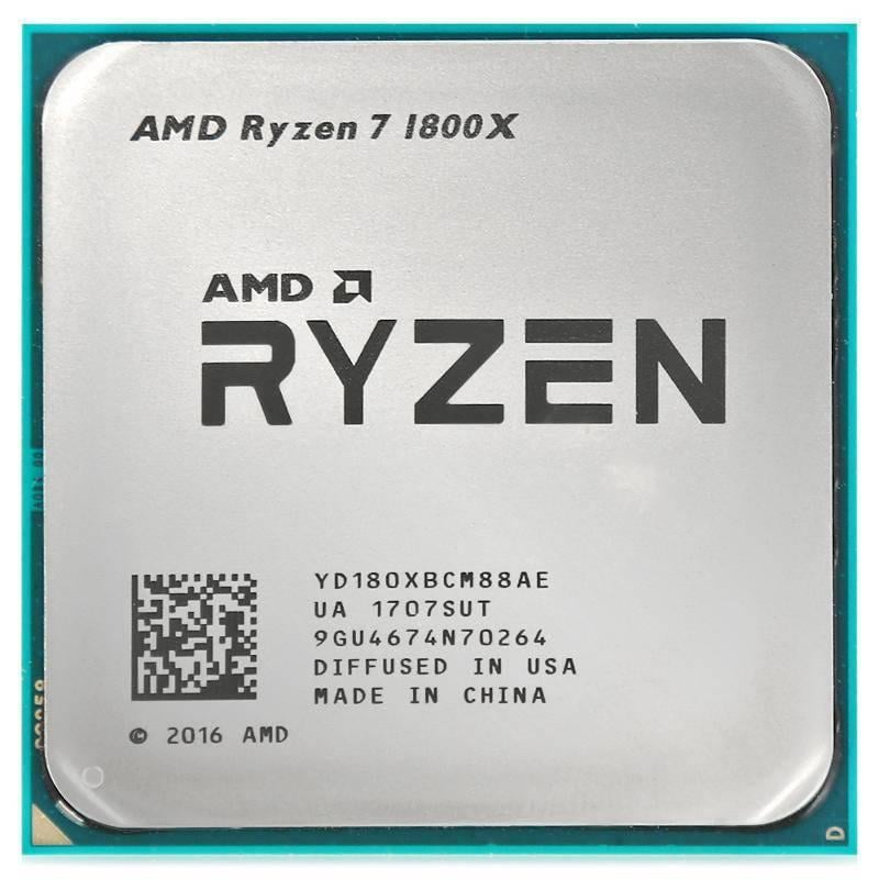 Процесор AMD Ryzen 7 1800X YD180XBCM88AE sAM4 16T