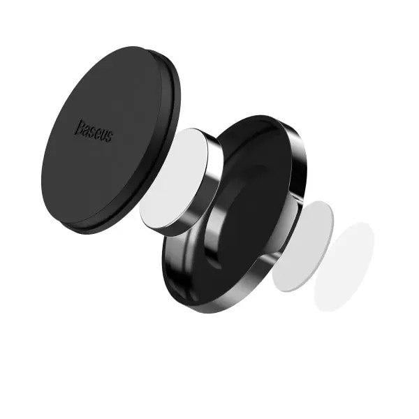Автомобильный держатель для телефона BASEUS Small Ears Magnetic Flat Type Black (SUER-C01) - фото 2
