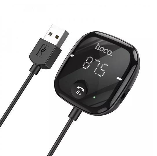 FM-трансмітер Hoco FM Launcher E65 із зарядним пристроєм - фото 4 FM-трансмітер Hoco FM Launcher E65 із зарядним пристроєм - фото 4