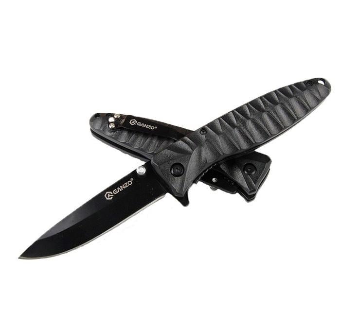 Ніж складаний Ganzo туристичний мисливський Liner lock 205 мм Black (G620b-1) - фото 2 Ніж складаний Ganzo туристичний мисливський Liner lock 205 мм Black (G620b-1) - фото 2