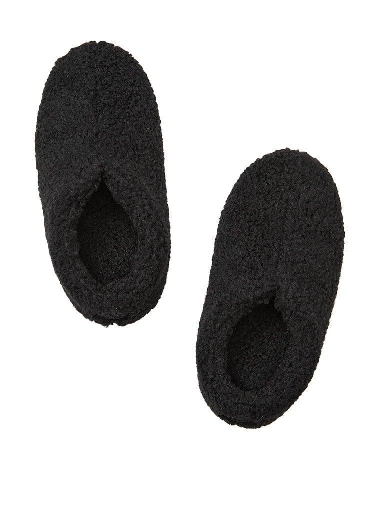 Домашні тапочки жіночі Victoria's Secret Pink Cozy-Plush Clogs р. 37-38 Чорний (2075353858)