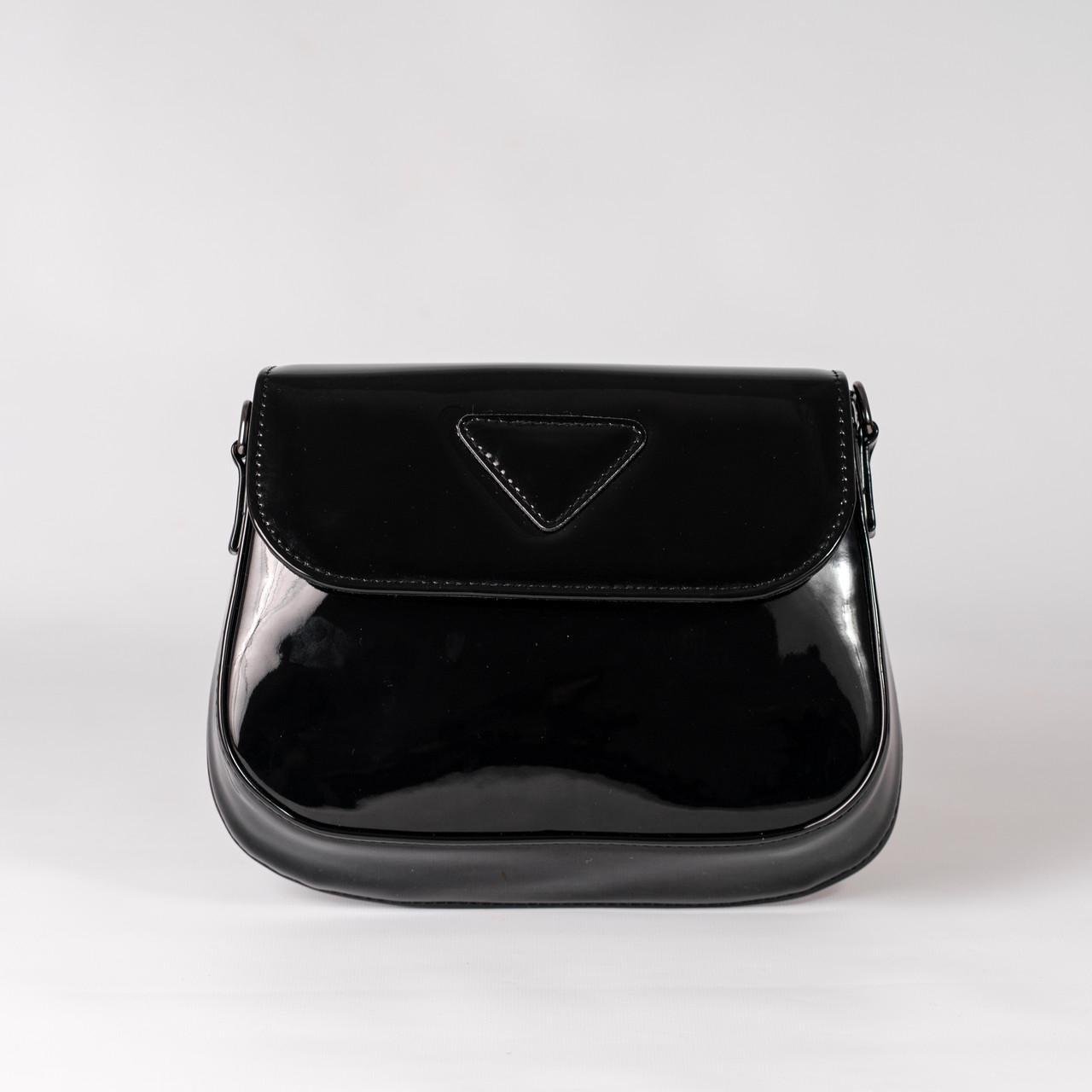 Сумка женская багет XENIA № 07-24 Черный - фото 1