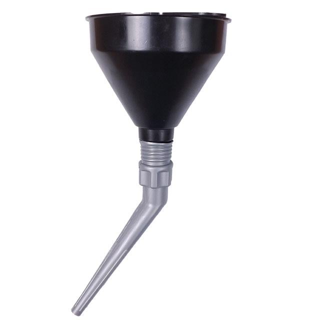 Лійка пластикова кутом розбірна металева сітка Сірий (673972)