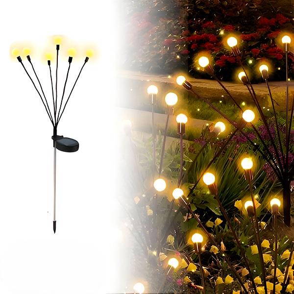 Фонарь на солнечной батарее садовый Светлячки 6 LED в грунт 70 см Теплый Белый (EX-sv6led-ww) - фото 7 Фонарь на солнечной батарее садовый Светлячки 6 LED в грунт 70 см Теплый Белый (EX-sv6led-ww) - фото 7