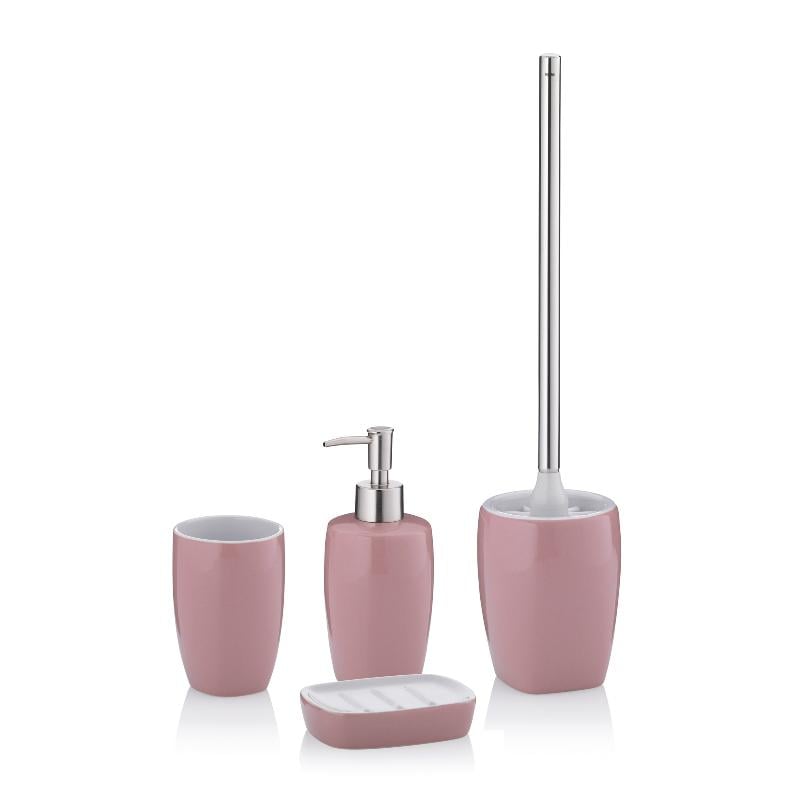 Дозатор для жидкого мыла Kela Lindano 400 мл Розовый (20333) - фото 2 Дозатор для жидкого мыла Kela Lindano 400 мл Розовый (20333) - фото 2