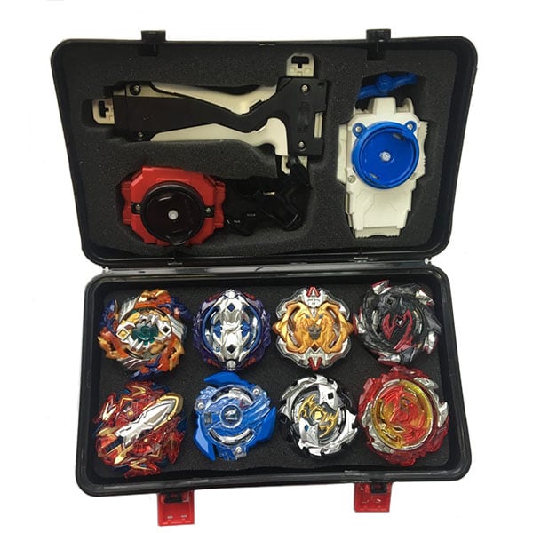 Набор Бейблейд: Кейс-Бокс + В34, В106, В113, В115, В117, В118, В120, В122 + Верёвочная запускала + Универсальная запускала с ручкой - фото 3 Набор Бейблейд: Кейс-Бокс + В34, В106, В113, В115, В117, В118, В120, В122 + Верёвочная запускала + Универсальная запускала с ручкой - фото 3