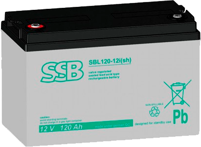 Аккумуляторная батарея SSB SBL 120-12i AGM 120 Ah 12 V Аккумуляторная батарея SSB SBL 120-12i AGM 120 Ah 12 V